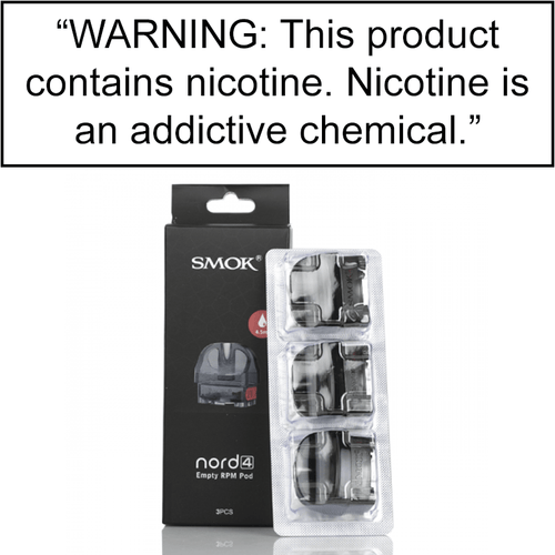 SMOK Nord 4 Replacement Pods - Pack of 3 - SVAB