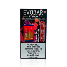 EVO BAR TEXAS EDITION DISPOSABLE VAPE - 5000 PUFFS - SVAB