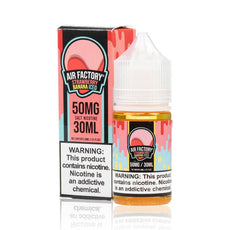 Air Factory Salt E-liquid 30ml - Strawberry Banana Iced