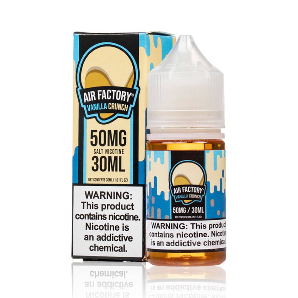 Air Factory Salt E-liquid 30ml - Vanilla Crunch