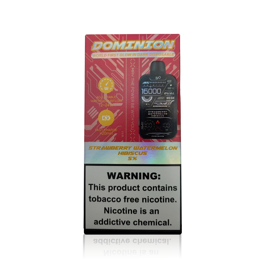 EVO DOMINION DISPOSABLE VAPE - 16000 PUFFS - SVAB