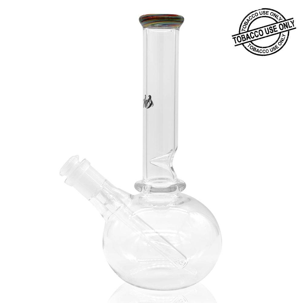 iDAB™ BUBBLE BOTTOM BEAKER WATERPIPE 9.5" - Colored Lip - SVAB