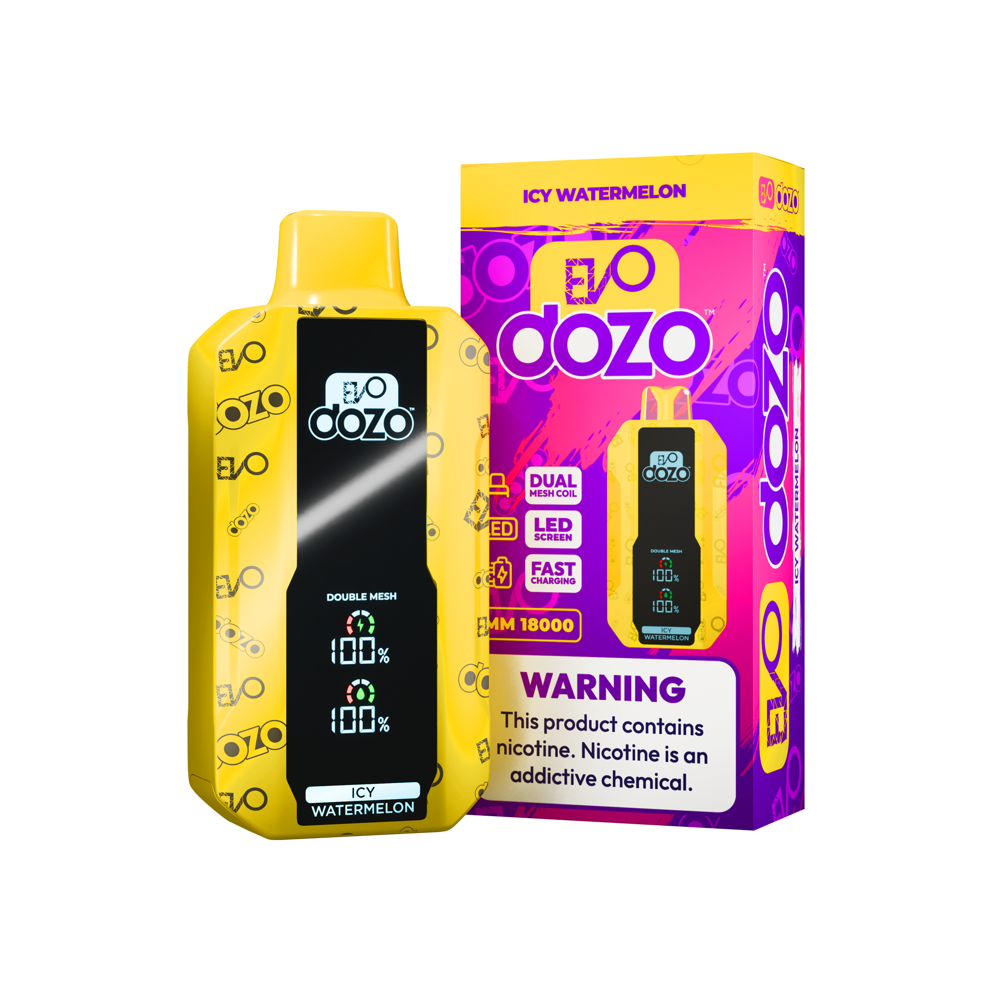 EVO DOZO DISPOSABLE VAPE - 18000 PUFFS - SVAB