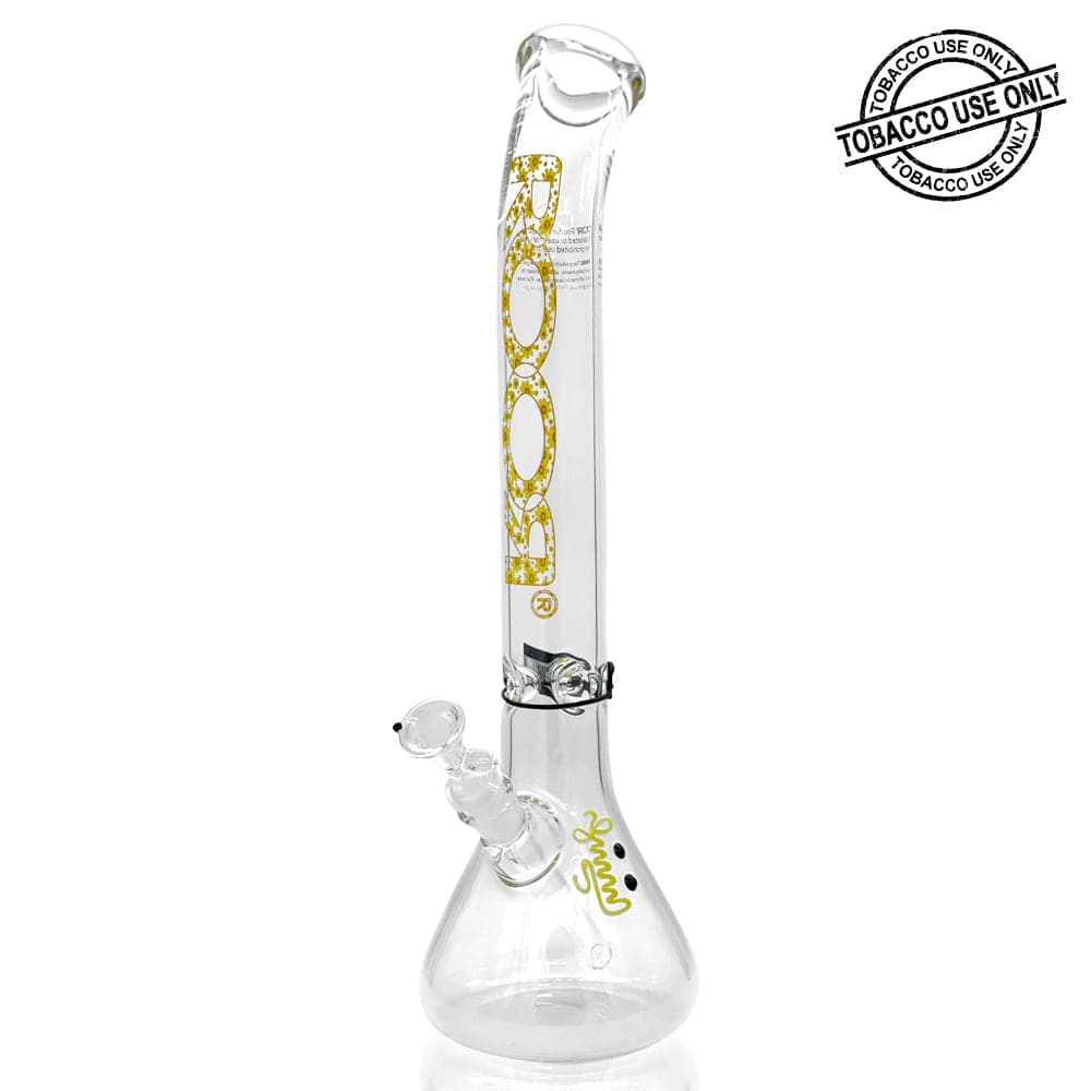 ROOR® CLASSIC BENT NECK BEAKER DAISY WATERPIPE 18" - 18B455B - SVAB