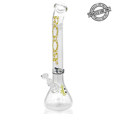 ROOR® CLASSIC BENT NECK BEAKER DAISY WATERPIPE 18