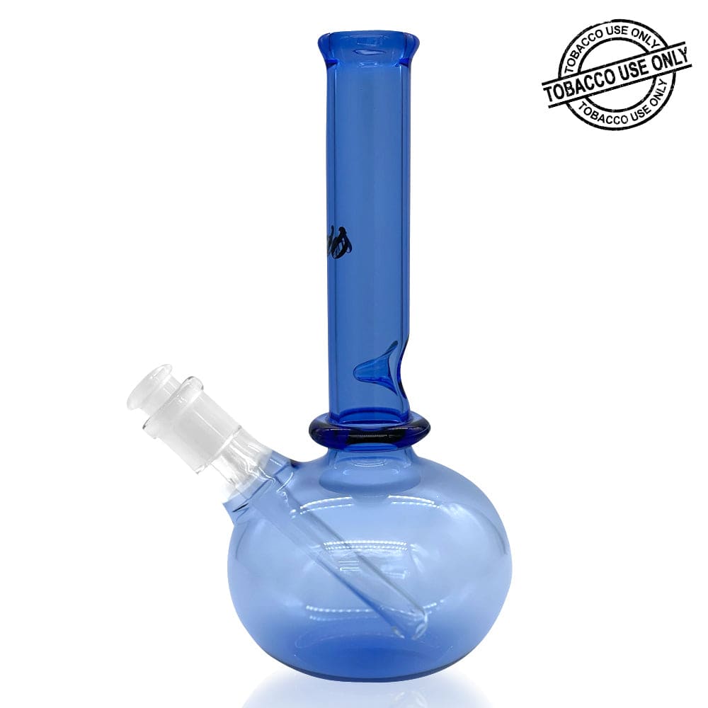 iDAB™ BUBBLE BOTTOM BEAKER WATERPIPE 9.5" - Blue - SVAB