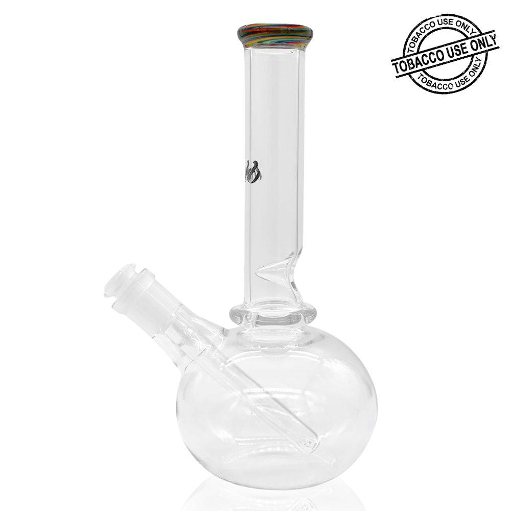 iDAB™ BUBBLE BOTTOM BEAKER WATERPIPE 9.5" - Colored Lip - SVAB