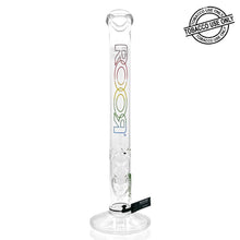 Load image into Gallery viewer, ROOR® CLASSIC BENT NECK STRAIGHT TUBE RAINBOW WATERPIPE 18&quot; - 18B505S
