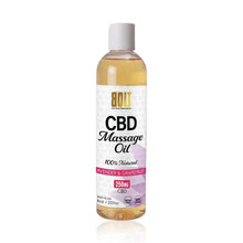 Load image into Gallery viewer, Bolt cbd massage oil lavender and grapefruit
