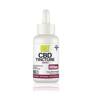 Bolt cbd tincture grapes