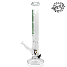 ROOR® CLASSIC STRAIGHT TUBE GREEN WATERPIPE 18