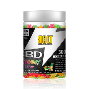BOLT CBD Gummy Bears – 3000mg 120 Count