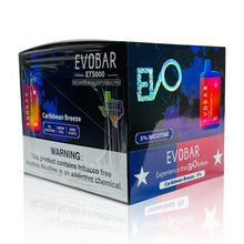 Load image into Gallery viewer, EVO BAR 5000 PUFFS DISPOSABLE - TEXAS EDITION
