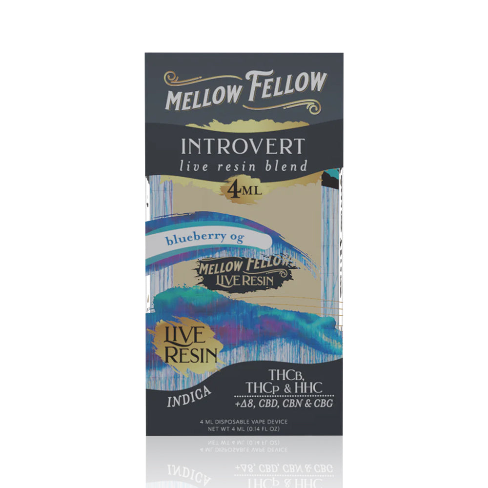 Mellow Fellow Live Resin Blend Disposable 4mL — $37.99 - SVAB