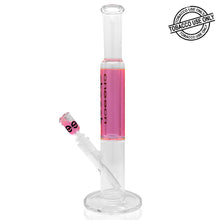 Load image into Gallery viewer, CHEECH™ GLYCERIN FILLED GLASS WATERPIPE STRAIGHT TUBE 16&quot; - Pink
