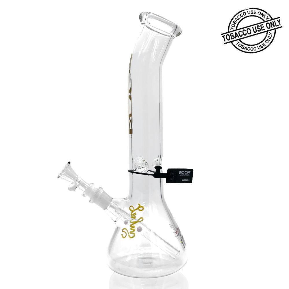 ROOR® CLASSIC BENT NECK BEAKER 5MM WATERPIPE 14" - 14B505B - SVAB