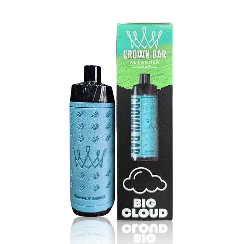 Al Fakher Crown Bar Disposable Vape 8000 Puffs - Simply Mint