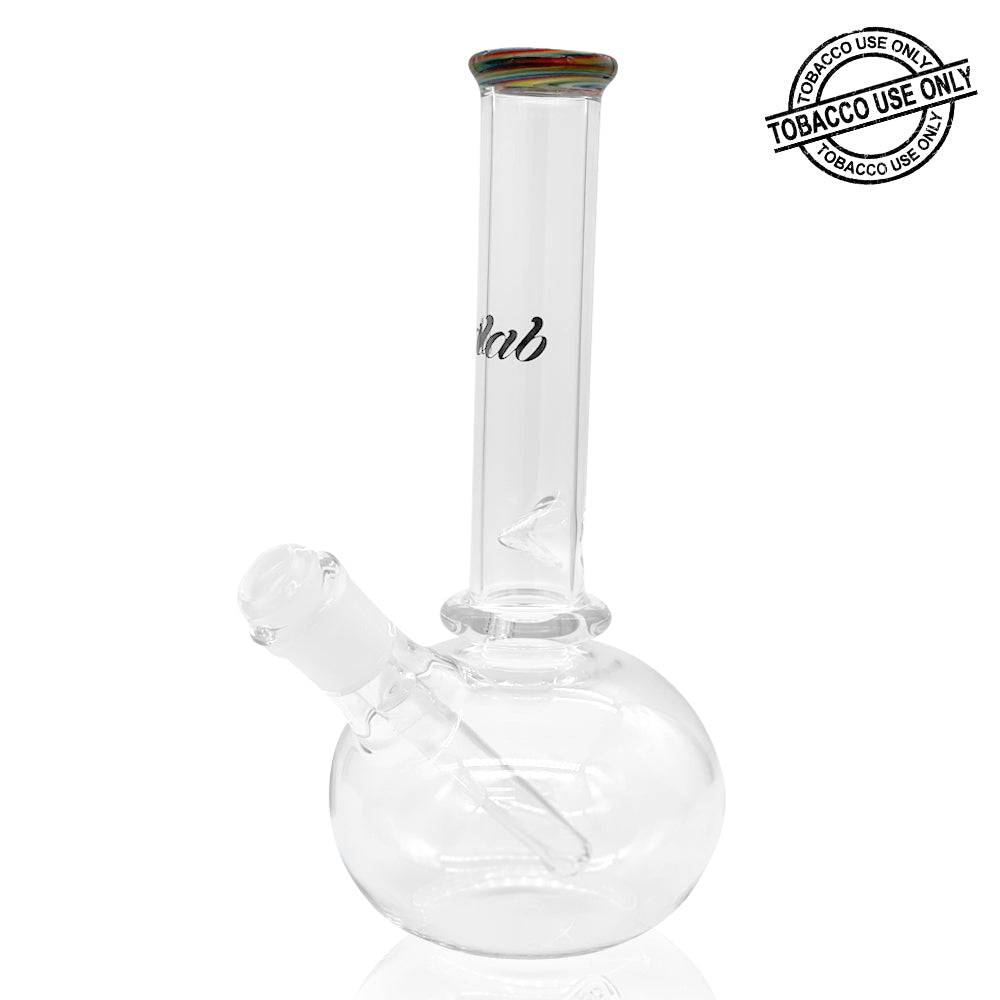 iDAB™ BUBBLE BOTTOM BEAKER WATERPIPE 9.5" - Colored Lip - SVAB