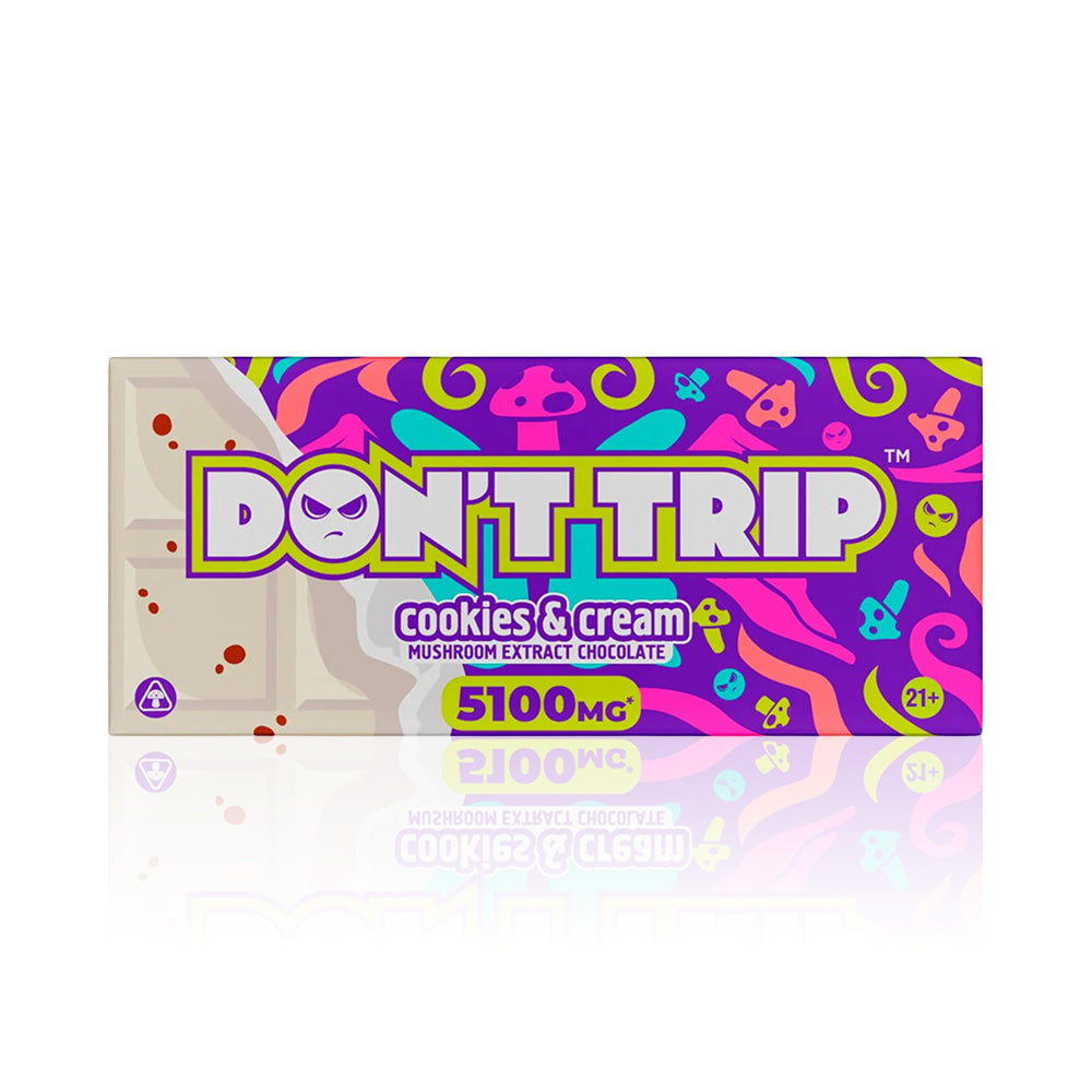 DOZO DON'T TRIP MUSHROOM CHOCOLATE BAR - 5100MG - SVAB