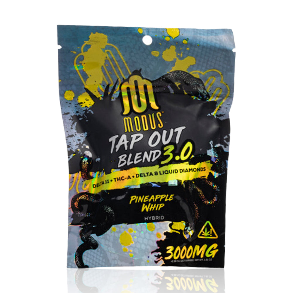 MODUS TAP OUT 3.0 LIQUID DIAMONDS D8/11+THC-A GUMMIES 20c - 3000MG - SVAB