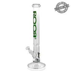 ROOR® CLASSIC STRAIGHT TUBE GREEN WATERPIPE 18