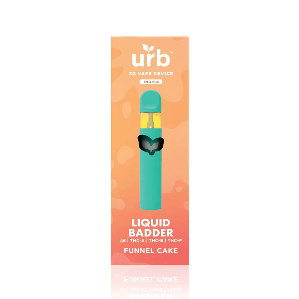 URB LIQUID BADDER D8+THC-A/B/P DISPOSABLE VAPE - 3G - SVAB