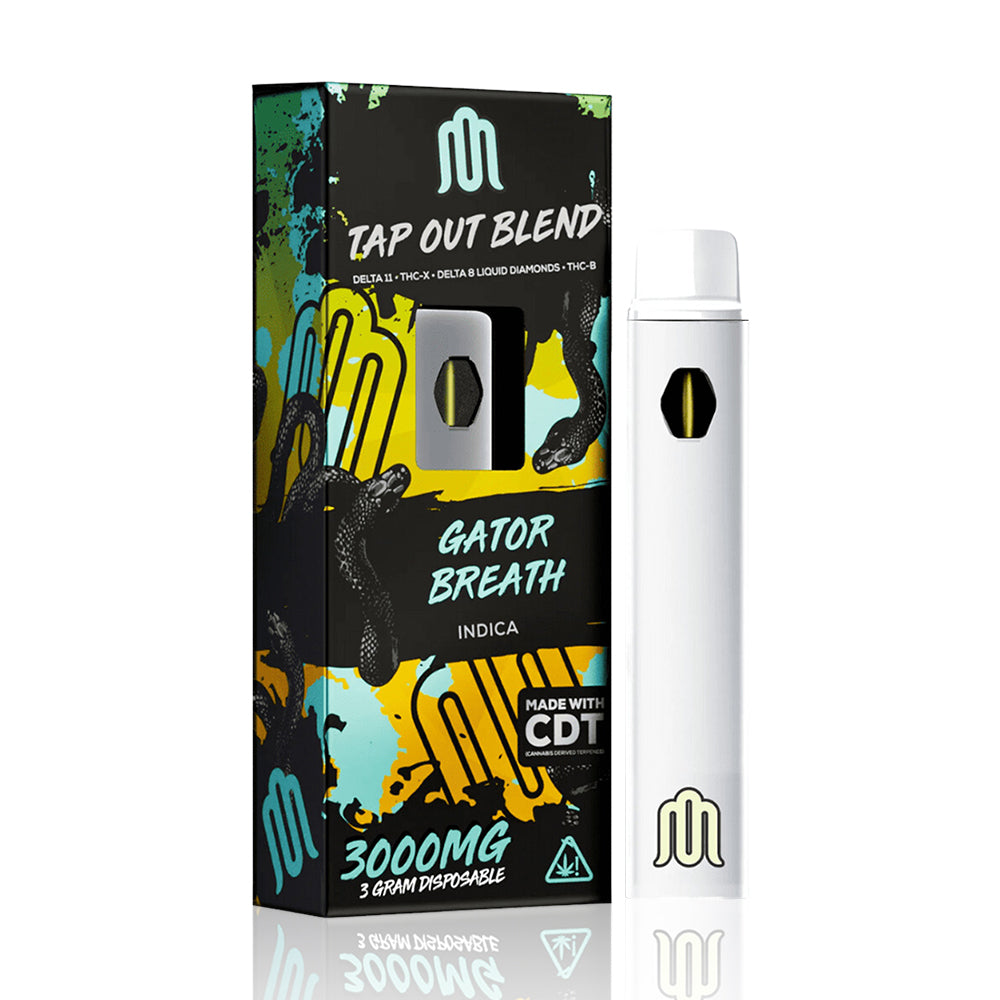 MODUS TAP OUT BLEND LIQUID DIAMOND D8+D11+THC-B/X CDT DISPOASBLE VAPE -  3G - SVAB