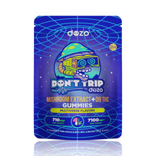 Load image into Gallery viewer, DOZO DONT TRIP MUSHROOM EXTRACT + D9 THC GUMMIES - 7100MG
