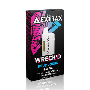 EXTRAX WREC'D THC-A/P/JD DISPOSABLE VAPE -  4.5g