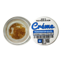 Load image into Gallery viewer, CREME THC-A FRESH FROZEN LIVE RESIN DAB - 1G
