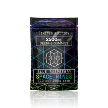 Load image into Gallery viewer, HI ON NATURE SPACE RINGS DELTA GUMMIES 2500MG - PACK OF 10
