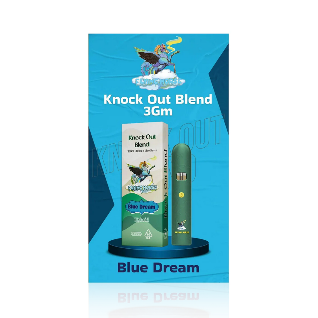 FLYING HORSE KNOCKOUT BLEND DELTA VAPE - 3G - SVAB