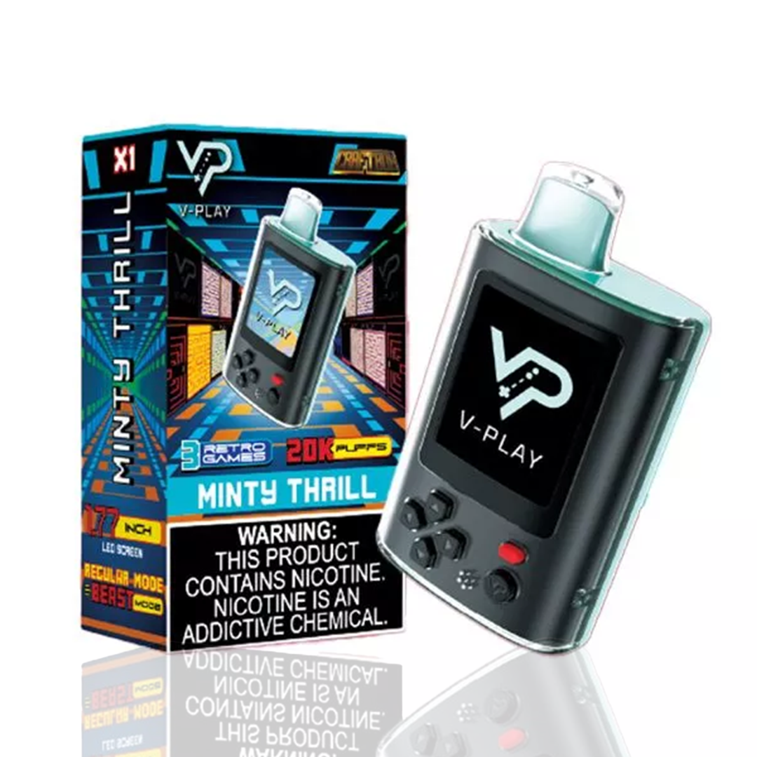 CRAFTBOX V-PLAY DISPOSABLE VAPE - 20000 PUFFS - SVAB