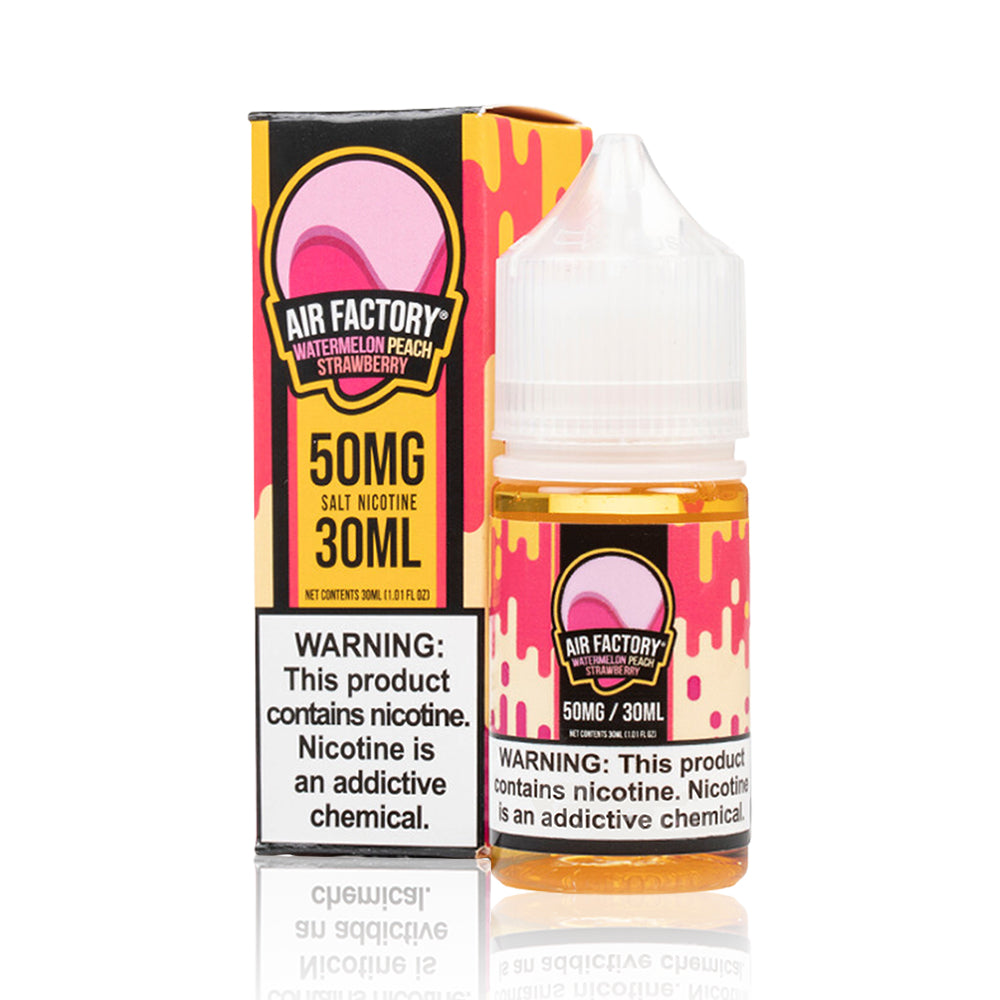 Air Factory Salt E-liquid 30ml - Watermelon Peach Strawberry