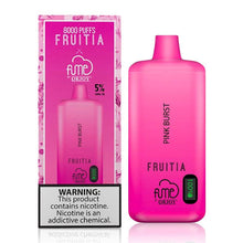 Load image into Gallery viewer, FRUITIA X FUME DISPOSABLE VAPE - 8000 PUFFS
