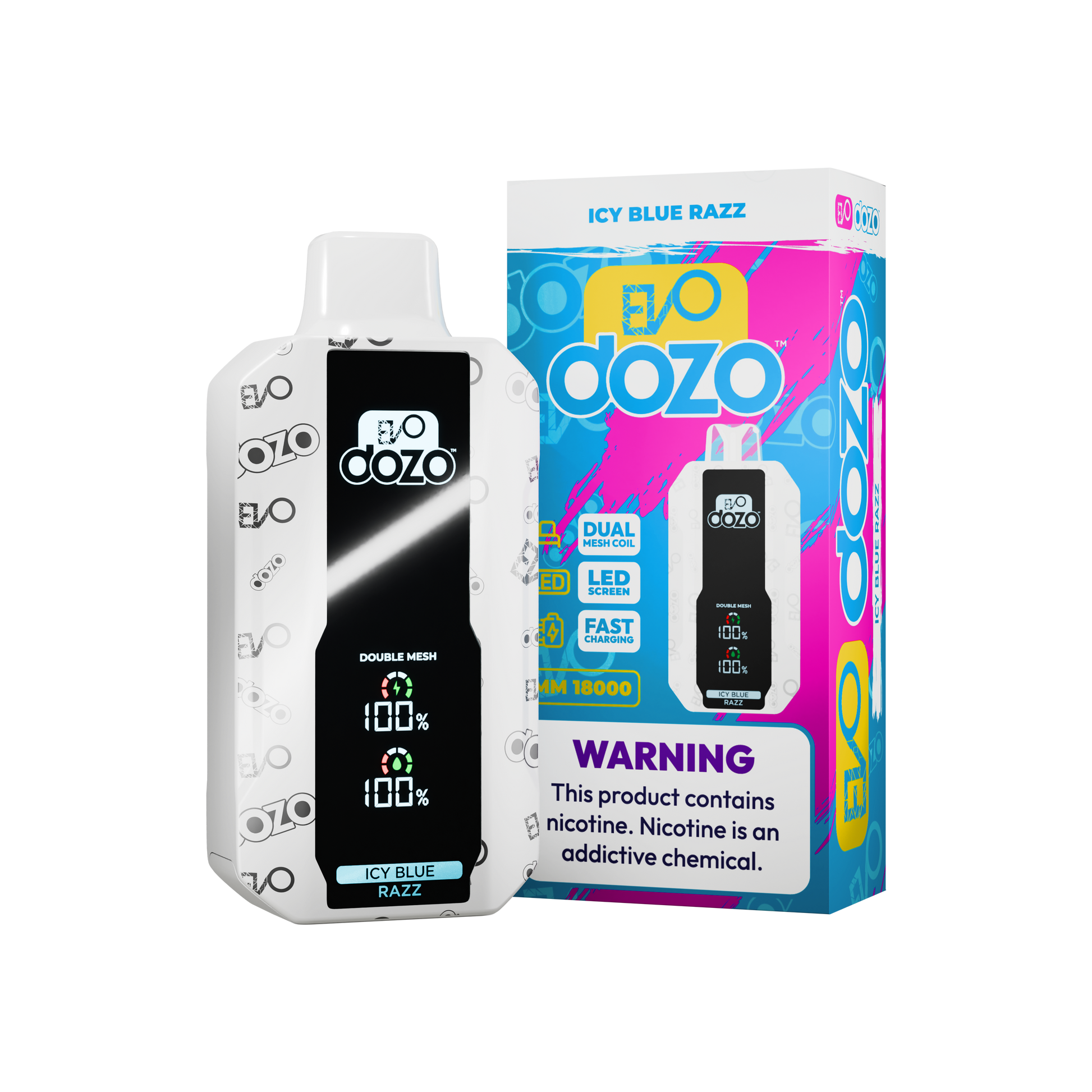 EVO DOZO DISPOSABLE VAPE - 18000 PUFFS - SVAB