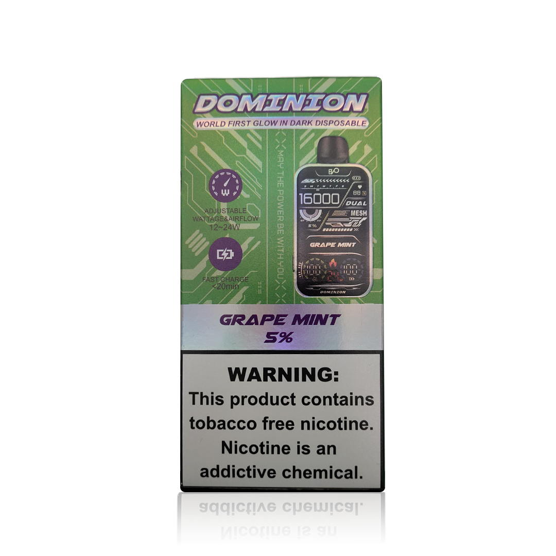 EVO DOMINION DISPOSABLE VAPE - 16000 PUFFS - SVAB