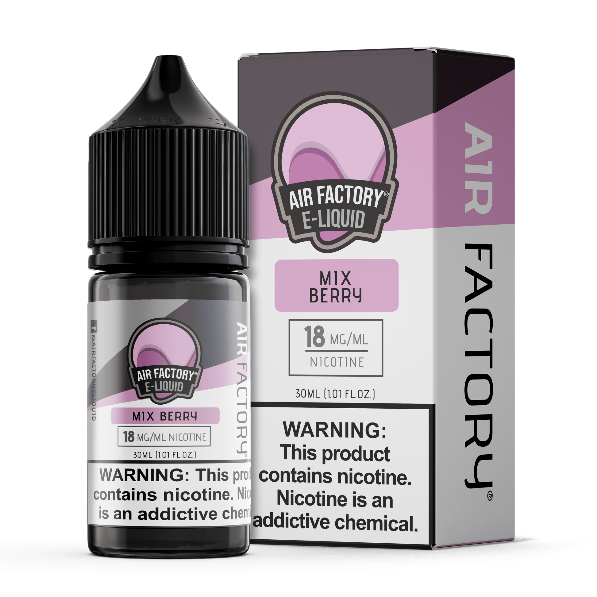 Air Factory Salt E-liquid 30ml - Mix Berry