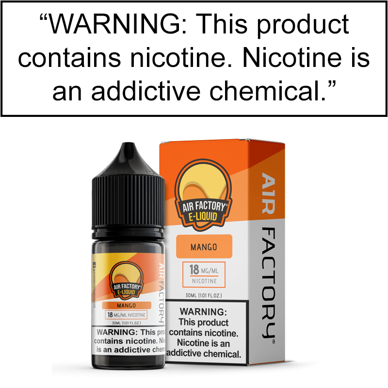 Air Factory Salt E-liquid 30ml - Mango