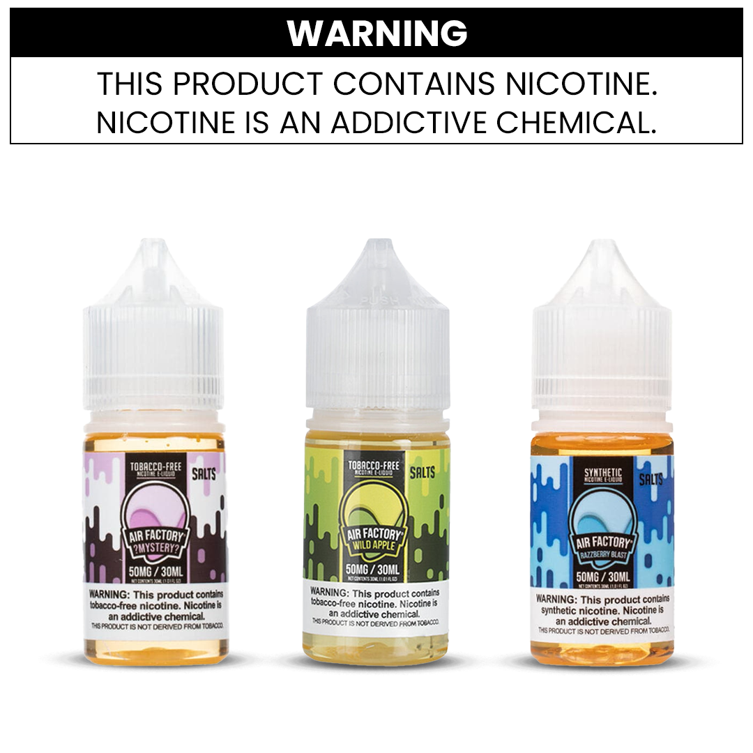 AIR FACTORY SALT E-LIQUID 30ML