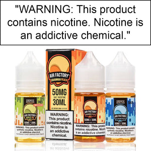 Air factory salt e liquid collection