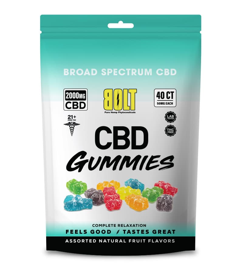 Bolt CBD Gummies 300mg to 3000mg - SVAB