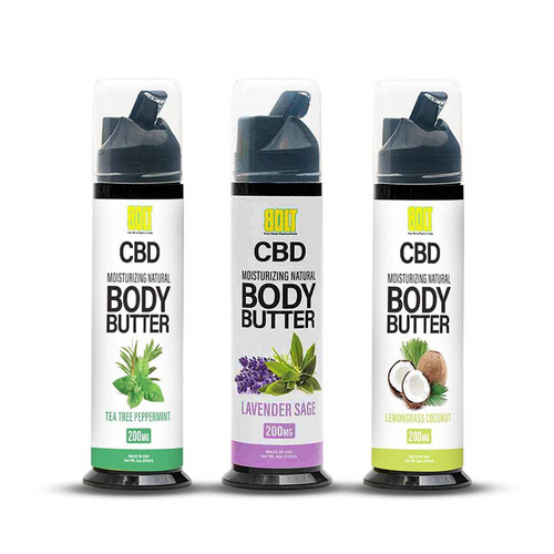 BOLT CBD BODY BUTTER 200MG 4OZ - SVAB