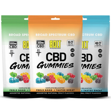 Load image into Gallery viewer, BOLT CBD GUMMIES 300MG - 3000MG - SVAB
