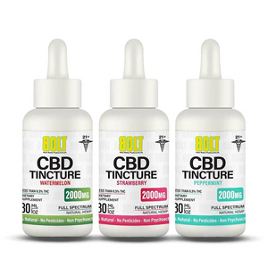 BOLT CBD TINCTURE FULL SPECTRUM - 2000MG - SVAB