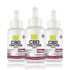 BOLT CBD TINCTURE FULL SPECTRUM - 1000MG - SVAB