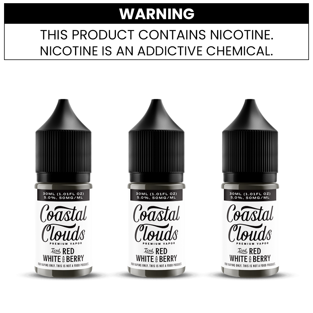 COASTAL CLOUDS SALT E-LIQUIDS 30ML