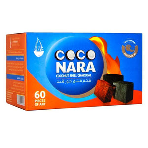 COCO NARA COCONUT SHELL CHARCOAL - 60 COUNT