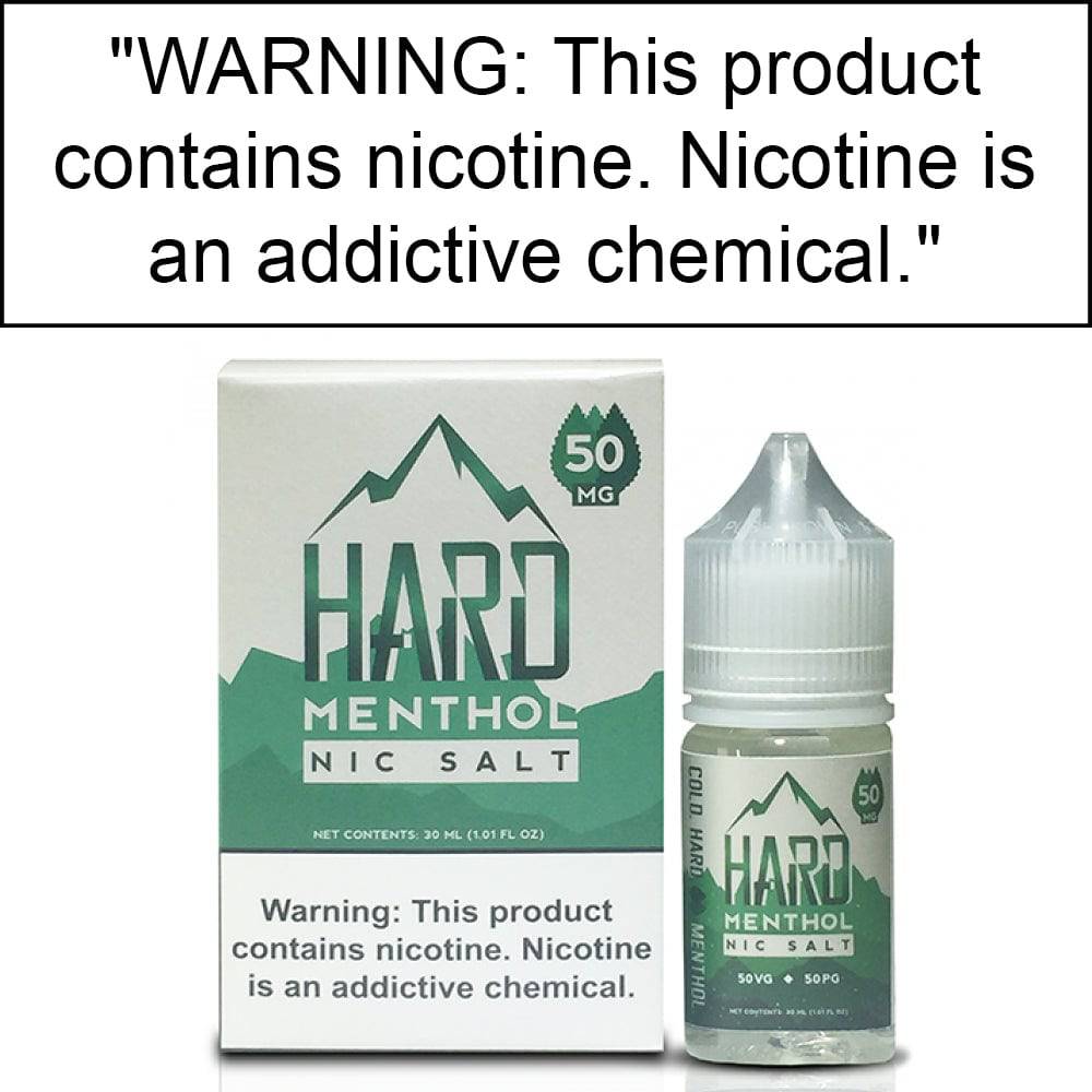 HARD MENTHOL SALT E-LIQUID 30ML - SVAB