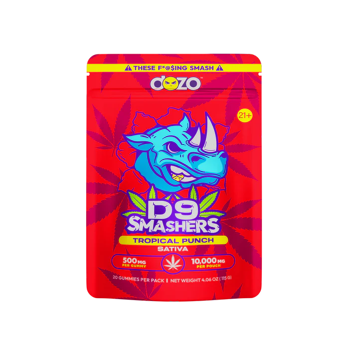 DOZO D9 SMASHERS GUMMIES - 10000MG - SVAB